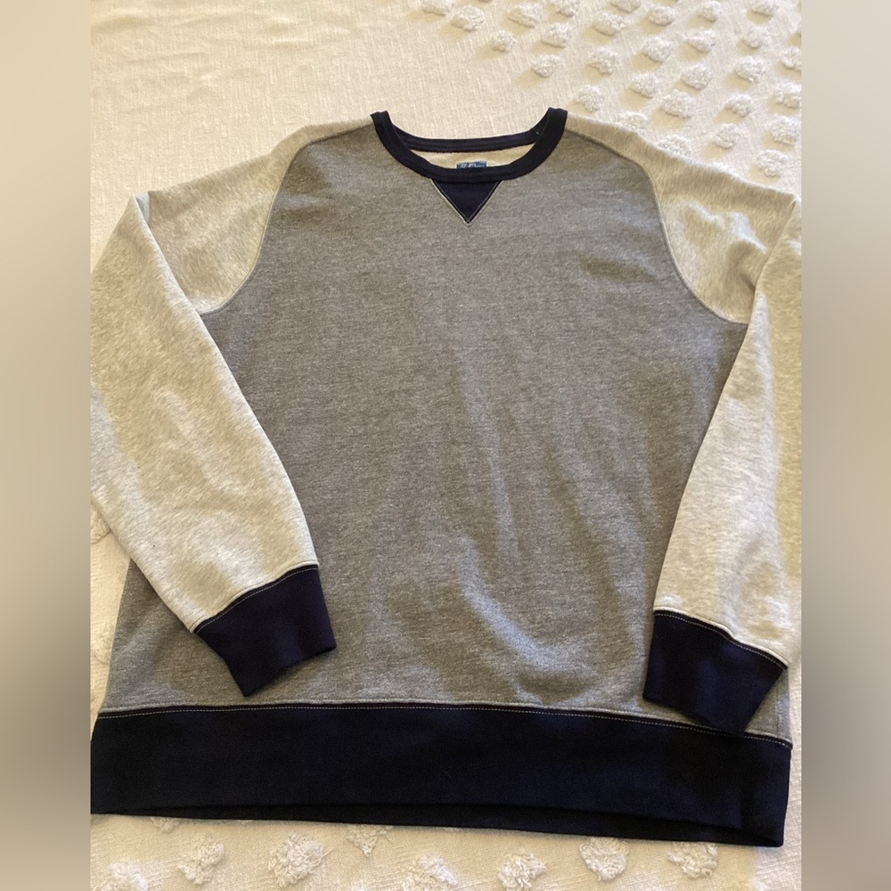 J Crew Vintage Fleece color block crew neck sweatshirt
CR197